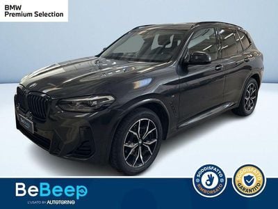 Usata BMW X3 M Sport 190 CV (139 kW) 2022 Grigio scuro metallizzato SUV