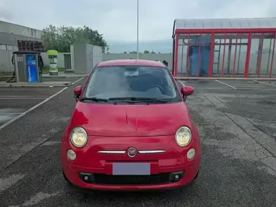 Usado Fiat 500 95 CV (69 kW) 2008 Rojo Berlina
