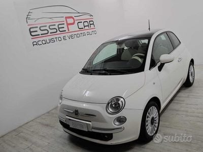 Usata Fiat 500 Lounge 69 CV (50 kW) 2013 Bianco Utilitaria