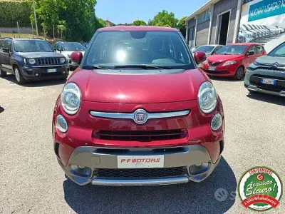 Usata Fiat 500L Trekking 84 CV (61 kW) 2014 Rosso Monovolume