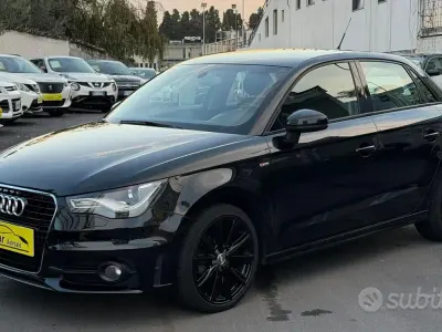 Usata Audi A1 S-Line 90 CV (66 kW) 2014 Nero Utilitaria