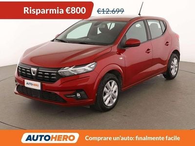 Gebraucht Dacia Sandero Comfort 91 PS (66 kW) 2022 Rot Kleinwagen