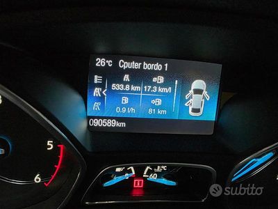 Usata Ford C-MAX 120 CV (88 kW) 2016 Bianco Monovolume