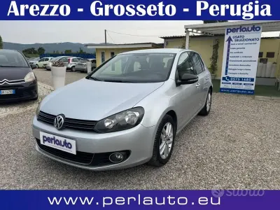 Usata VW Golf VI Highline 105 CV (77 kW) 2011 Grigio Utilitaria