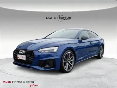 Usata Audi A5 Sportback S-Line 204 CV (150 kW) 2023 Blu ascari metallizzato Utilitaria