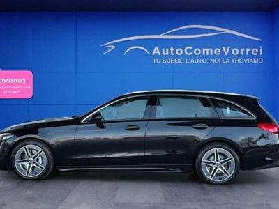 Usata Mercedes C200 Advanced Plus 204 CV (150 kW) 2024 Nero Station wagon
