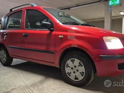 Usata Fiat Panda 2008 Rosso Utilitaria