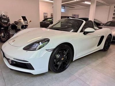 Usata Porsche Boxster Sport 299 CV (219 kW) 2018 Pure white Cabrio