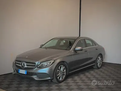 Usata Mercedes C200 136 CV (100 kW) 2016 Grigio Berlina
