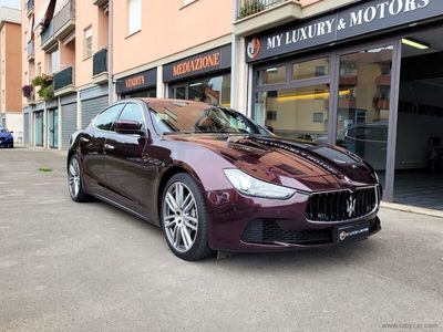 usata Maserati Ghibli V6 Diesel ITA*P.CONSEGNA*250CV* ROSSO FOLGORE MET*