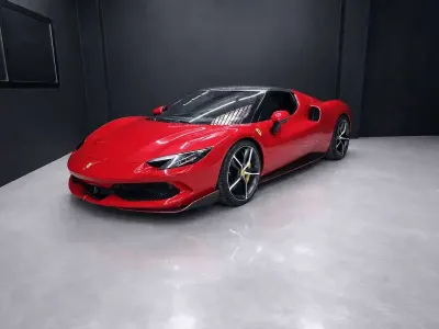 Usata Ferrari 296 663 CV (487 kW) 2024 Rosso Coupé