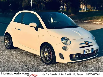 Usata Abarth 595C Turismo 160 CV (117 kW) 2014 Bianco Cabrio