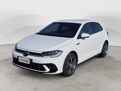 Usata VW Polo R-line 110 CV (80 kW) 2023 Bianco Utilitaria