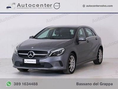 Usata Mercedes A180 109 CV (80 kW) 2016 Grigio Utilitaria