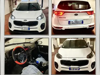 Usata Kia Sportage Active 116 CV (85 kW) 2016 Bianco SUV