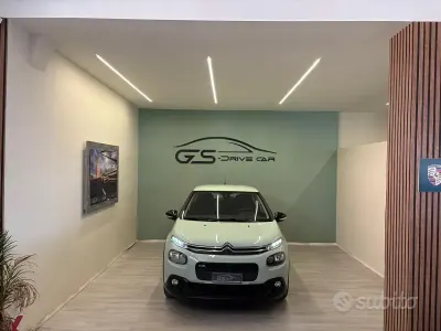 Usata Citroën C3 PureTech 82 CV (60 kW) 2017 Verde Berlina