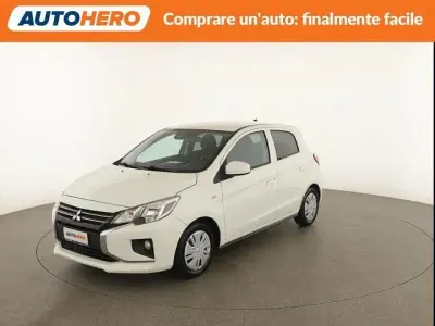 Usata Mitsubishi Space Star Intense 80 CV (58 kW) 2022 Bianco Utilitaria