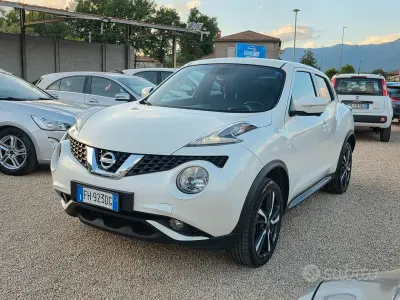 Usata Nissan Juke N-Connecta 110 CV (80 kW) 2017 Bianco SUV
