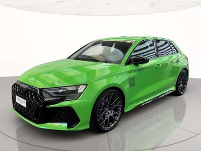 Usata Audi RS3 Ambiente 400 CV (294 kW) 2025 Verde kyalami Berlina