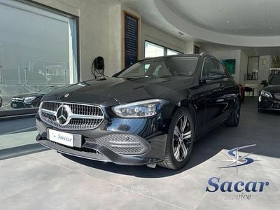 Usata Mercedes C220 200 CV (147 kW) 2022 Nero Station wagon
