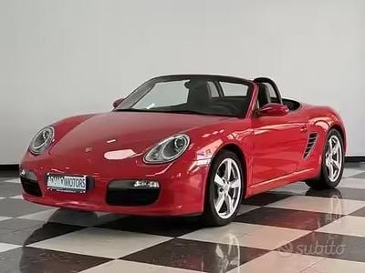 Usata Porsche Boxster 245 CV (180 kW) 2008 Rosso Cabrio