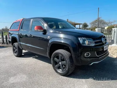 Usata VW Amarok Highline 163 CV (119 kW) 2011 Nero Pick-up