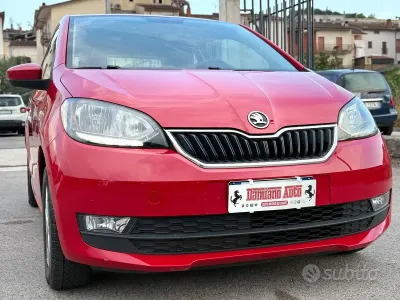 Usata Skoda Citigo G-TEC Ambition 68 CV (50 kW) 2018 Rosso Utilitaria