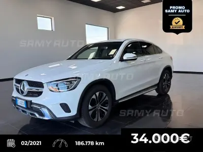 Usata Mercedes GLC220 Premium 194 CV (142 kW) 2021 Bianco Coupé