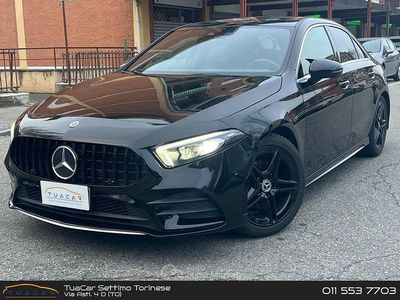 Usata Mercedes A200 AMG Line Premium 163 CV (119 kW) 2021 Nero Berlina