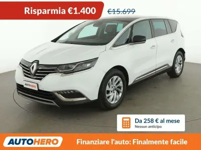 Käytetty Renault Espace Intens 160 HP (117 kW) 2016 Valkoinen Tila-auto