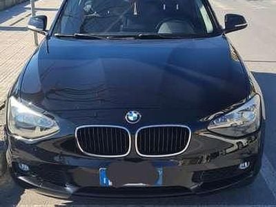 Usata BMW 114 95 CV (69 kW) 2012 Nero Utilitaria