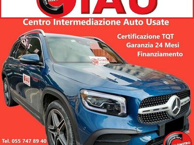 Usata Mercedes GLB200 AMG line 150 CV (110 kW) 2023 Blu SUV