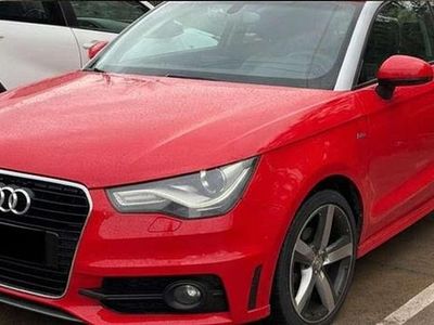 Usata Audi A1 Ambition 105 CV (77 kW) 2011 Rosso Utilitaria