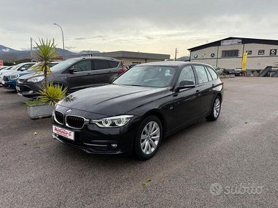 Usata BMW 320 Sport Line 190 CV (139 kW) 2018 Nero Station wagon