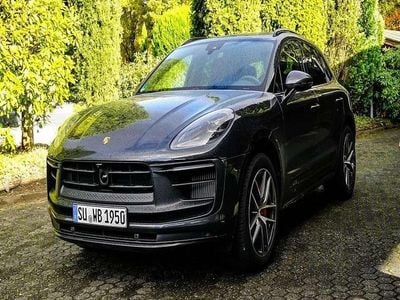 Usata Porsche Macan Turbo Performance Package 441 CV (324 kW) 2022 Blu/azzurro SUV