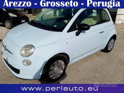 Usata Fiat 500 69 CV (50 kW) 2008 Blu Utilitaria