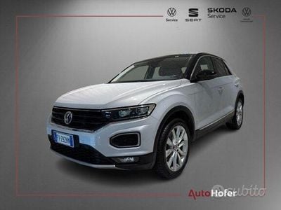 Usata VW T-Roc Advance 150 CV (110 kW) 2019 Bianco SUV