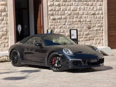 Usata Porsche 911 Carrera 4 Cabriolet 430 CV (316 kW) 2015 Nero Cabrio