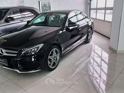 Usata Mercedes C220 Premium 170 CV (125 kW) 2018 Nero Berlina