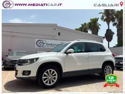 Usata VW Tiguan Sportline 140 CV (102 kW) 2013 Bianco SUV