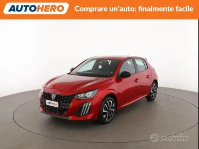 Usata Peugeot 208 101 CV (74 kW) 2024 Rosso Utilitaria