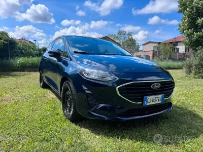 Usado Ford Fiesta Trend 75 HP (55 kW) 2022 Azul Citadino