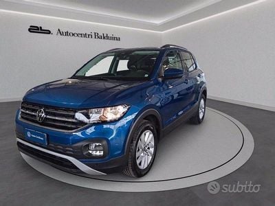 Usata VW T-Cross Style 95 CV (69 kW) 2023 Blu SUV