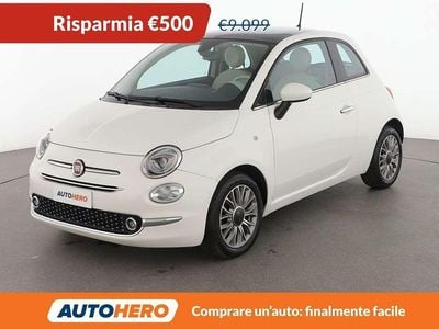 Usata Fiat 500 Lounge 70 CV (51 kW) 2016 Bianco Utilitaria