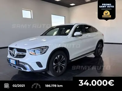 Usata Mercedes GLC220 Premium 194 CV (142 kW) 2021 Bianco Coupé