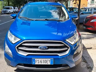 Usata Ford Ecosport Titanium 99 CV (72 kW) 2018 Blu SUV