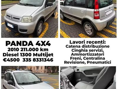 Usata Fiat Panda 4x4 69 CV (50 kW) 2010 Grigio Utilitaria