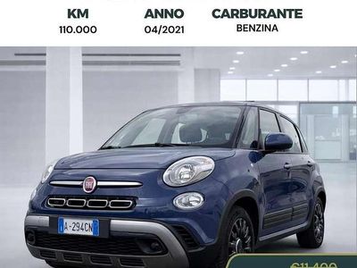Usata Fiat 500L Connect 95 CV (69 kW) 2022 Blu/azzurro
