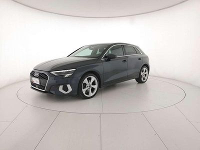 Usata Audi A3 Advanced 150 CV (110 kW) 2022 Grigio manhattan metallizzato Berlina