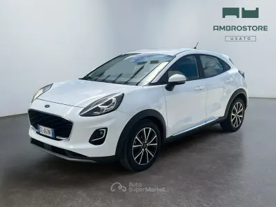 Usata Ford Puma Titanium S 125 CV (91 kW) 2022 Frozen white SUV
